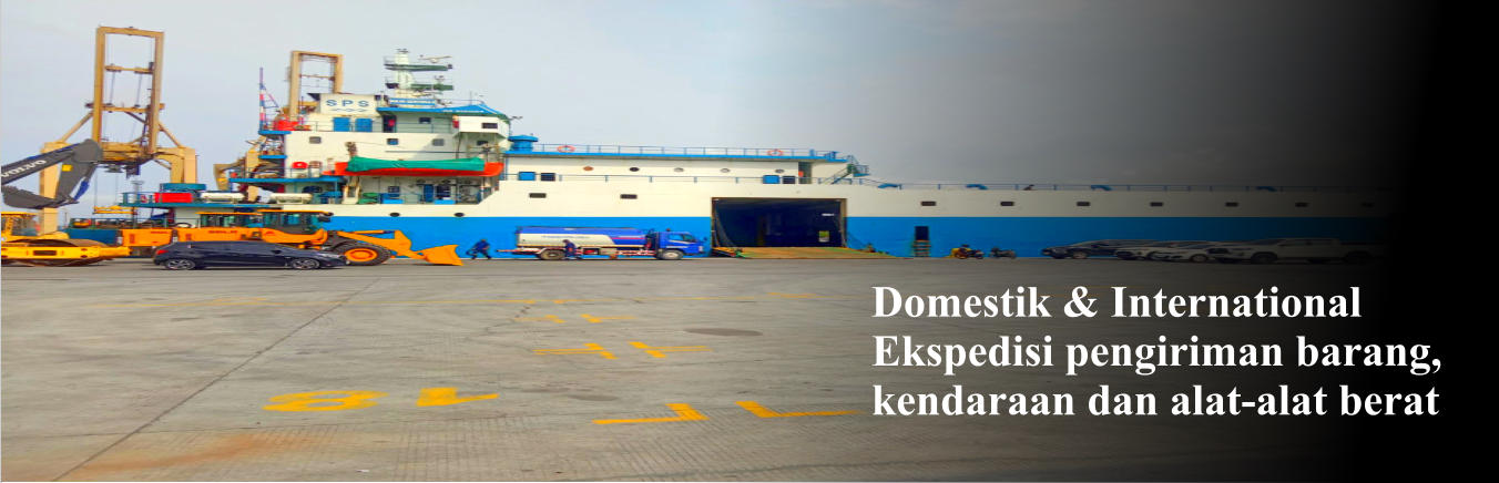 Domestik & International Ekspedisi pengiriman barang, kendaraan dan alat-alat berat