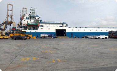 Kirim mobil dar Jakarta ke Samarinda menggunakan kapal RORO