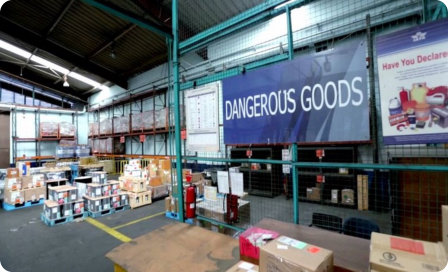 kirim barang berbahaya