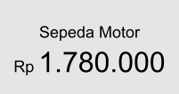 Sepeda Motor Rp 1.780.000