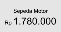 Sepeda Motor Rp 1.780.000