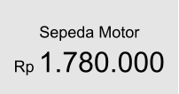 Sepeda Motor Rp 1.780.000