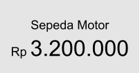 Sepeda Motor Rp 3.200.000