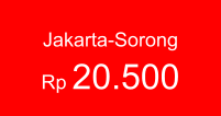 Jakarta-Sorong Rp 20.500