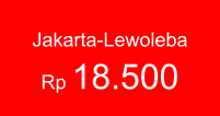 Jakarta-Lewoleba Rp 18.500